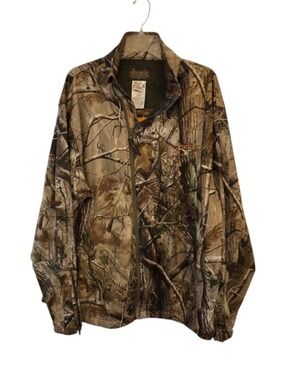 Size XL Scentlok Savanna Vigilante Camo Realtree Hunting Jacket Carbon Alloy